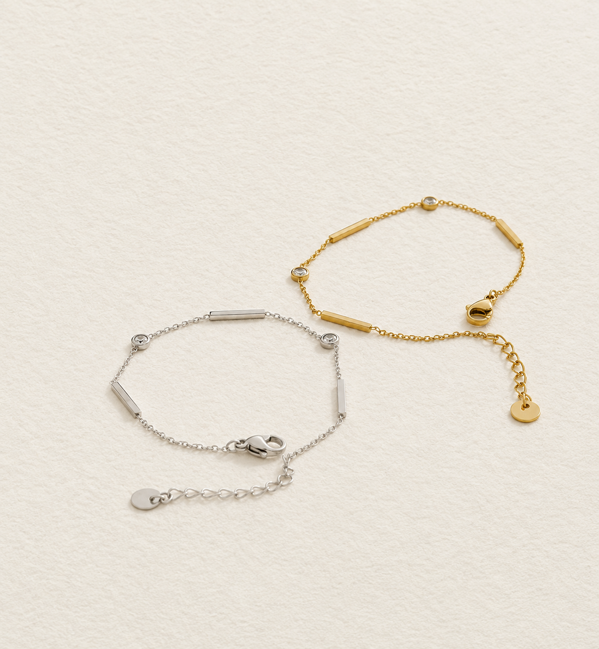 Zircon Bar Bracelet