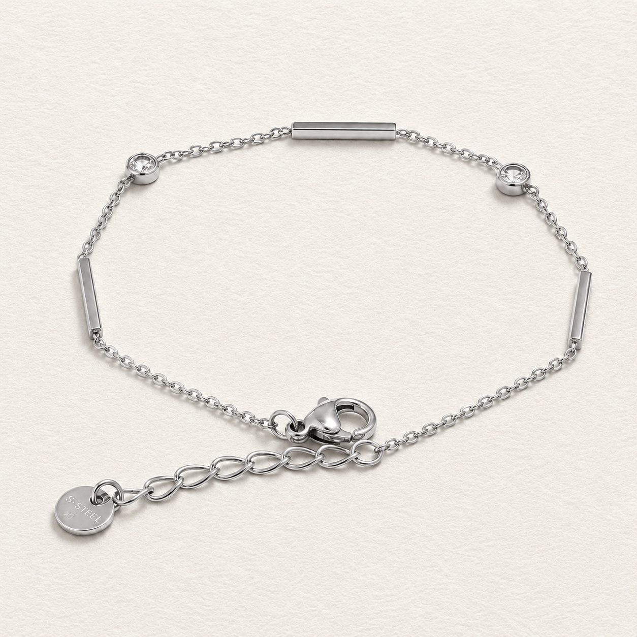 Zircon Bar Bracelet
