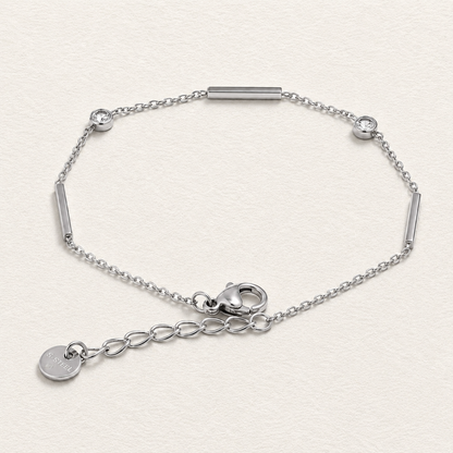 Zircon Bar Bracelet