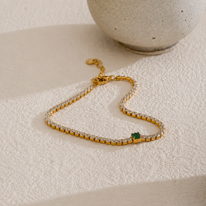 Emerald Tennis Bracelet
