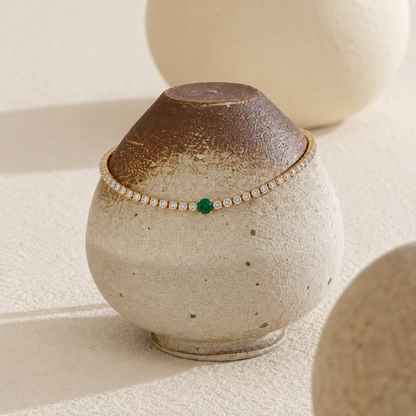 Emerald Tennis Bracelet