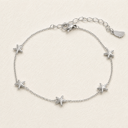 Starfish Charm Anklet