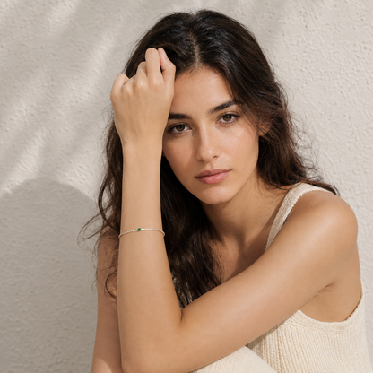 Emerald Tennis Bracelet