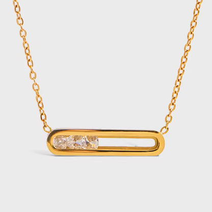 Beth Shimmer Stone Necklace