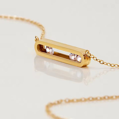 Beth Shimmer Stone Necklace