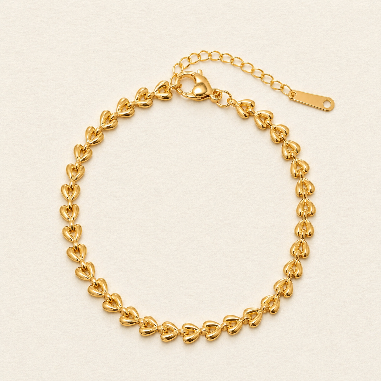 Heart Link Bracelet