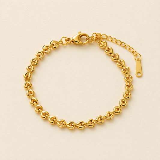 Heart Link Bracelet