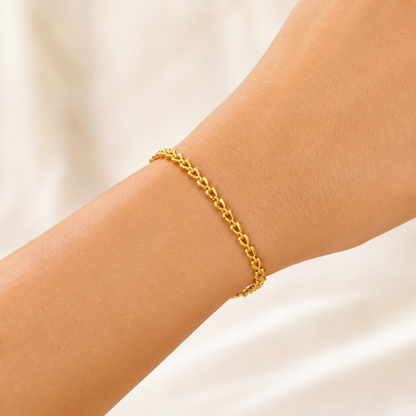 Heart Link Bracelet