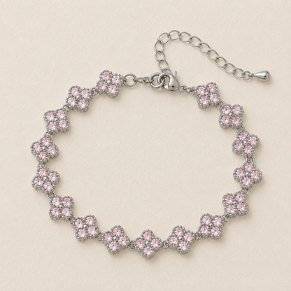 Floral Crystal Bracelet