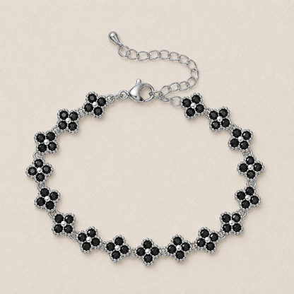 Floral Crystal Bracelet