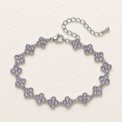 Floral Crystal Bracelet
