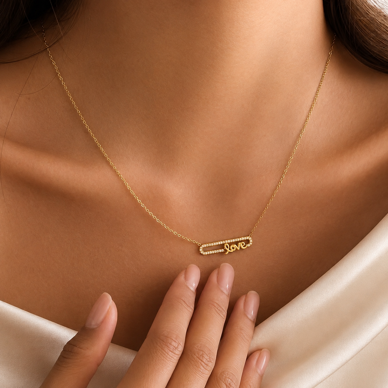 Love Bar Necklace
