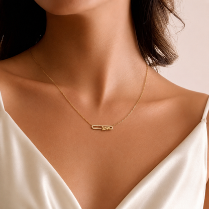 Love Bar Necklace