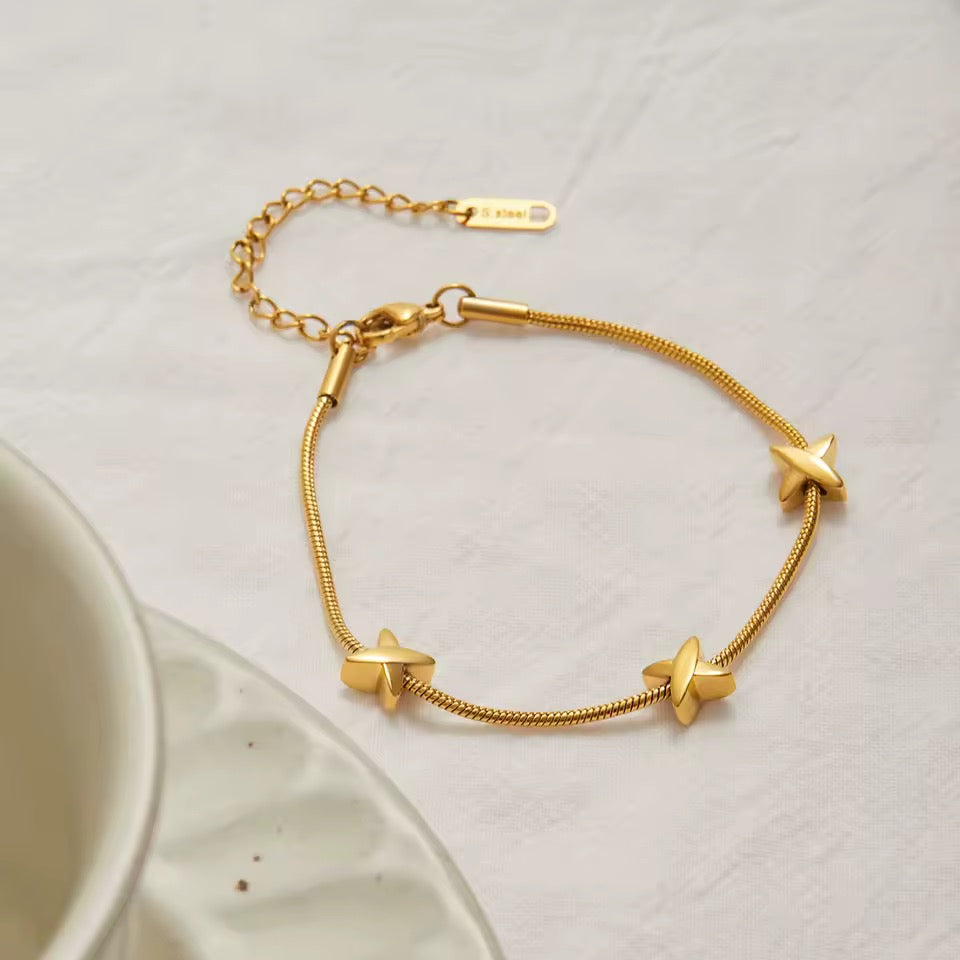 Crystal Starfish Bracelet