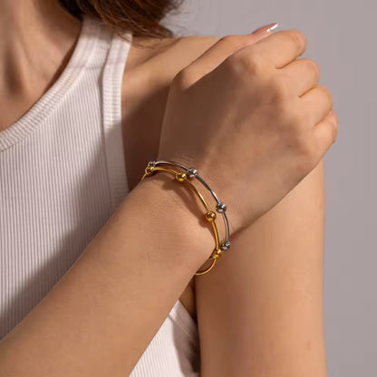 Solenne Beaded Bangle