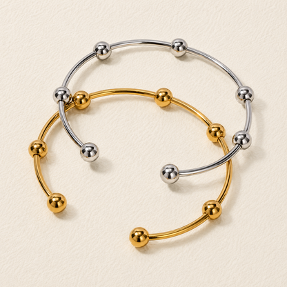 Solenne Beaded Bangle