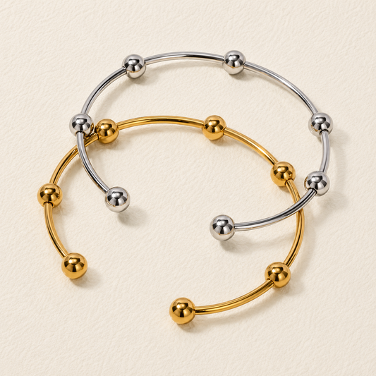 Solenne Beaded Bangle