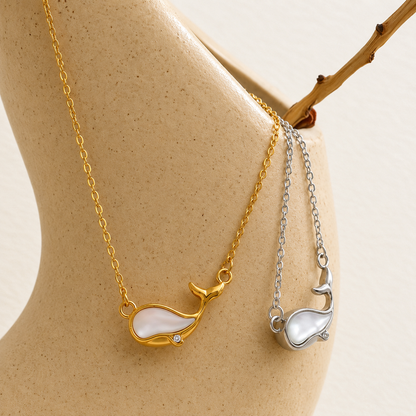 Marielle Dolphin Shell Necklace