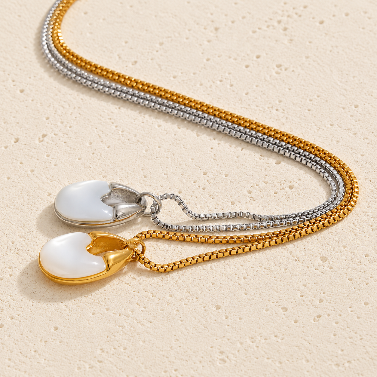 Seraphine Natural Shell Necklace