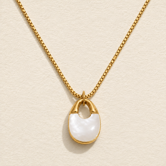 Seraphine Natural Shell Necklace