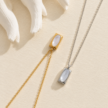 Camille Natural Stone Pendant Necklace