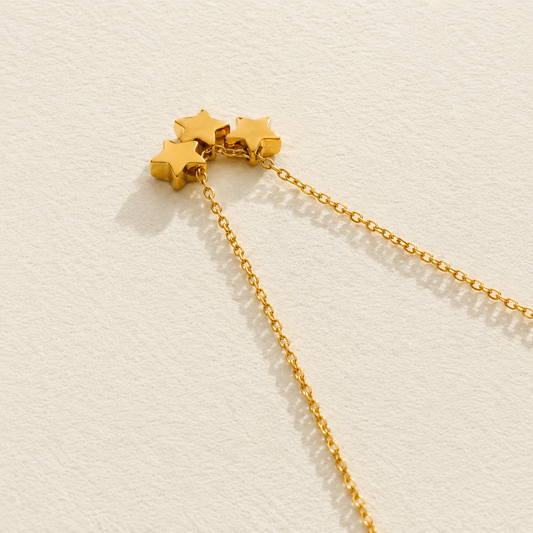 Astrid Triple Star Necklace