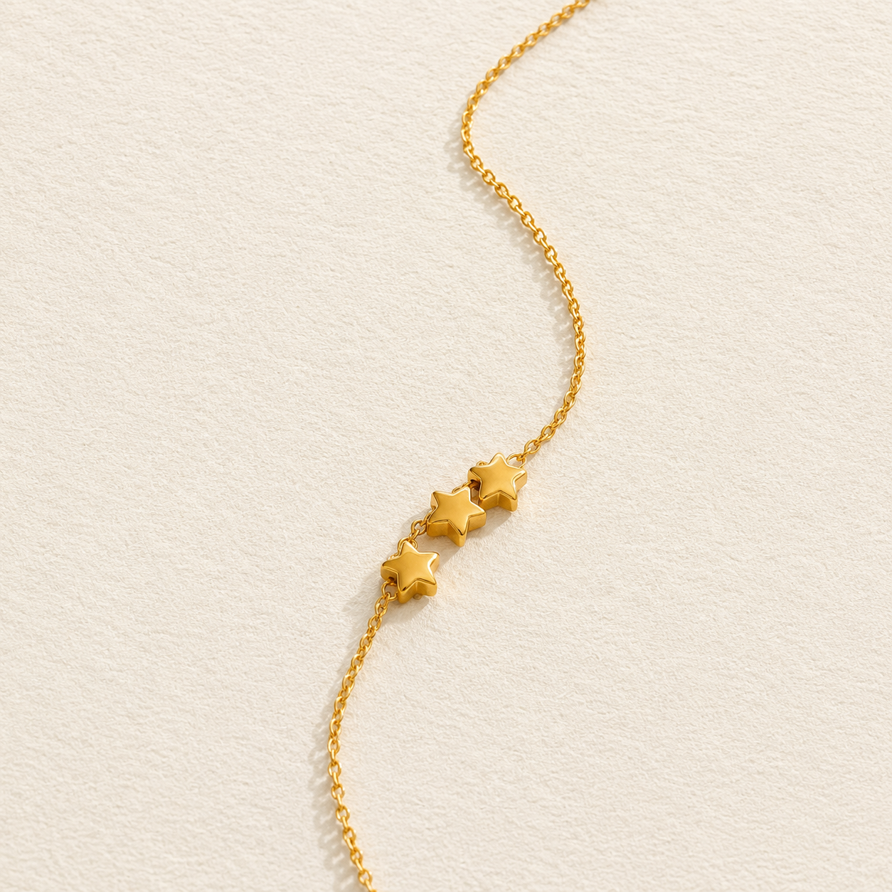 Astrid Triple Star Necklace