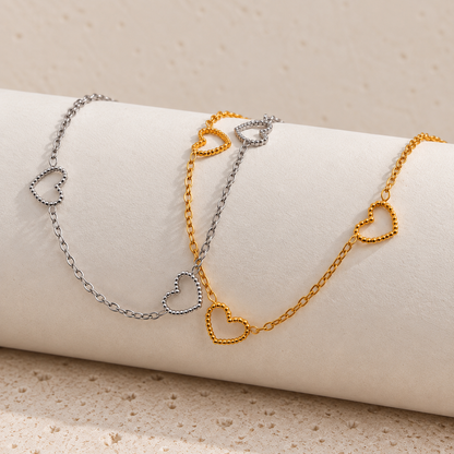 Amélie Open Heart Bracelet