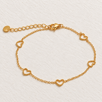 Amélie Open Heart Bracelet