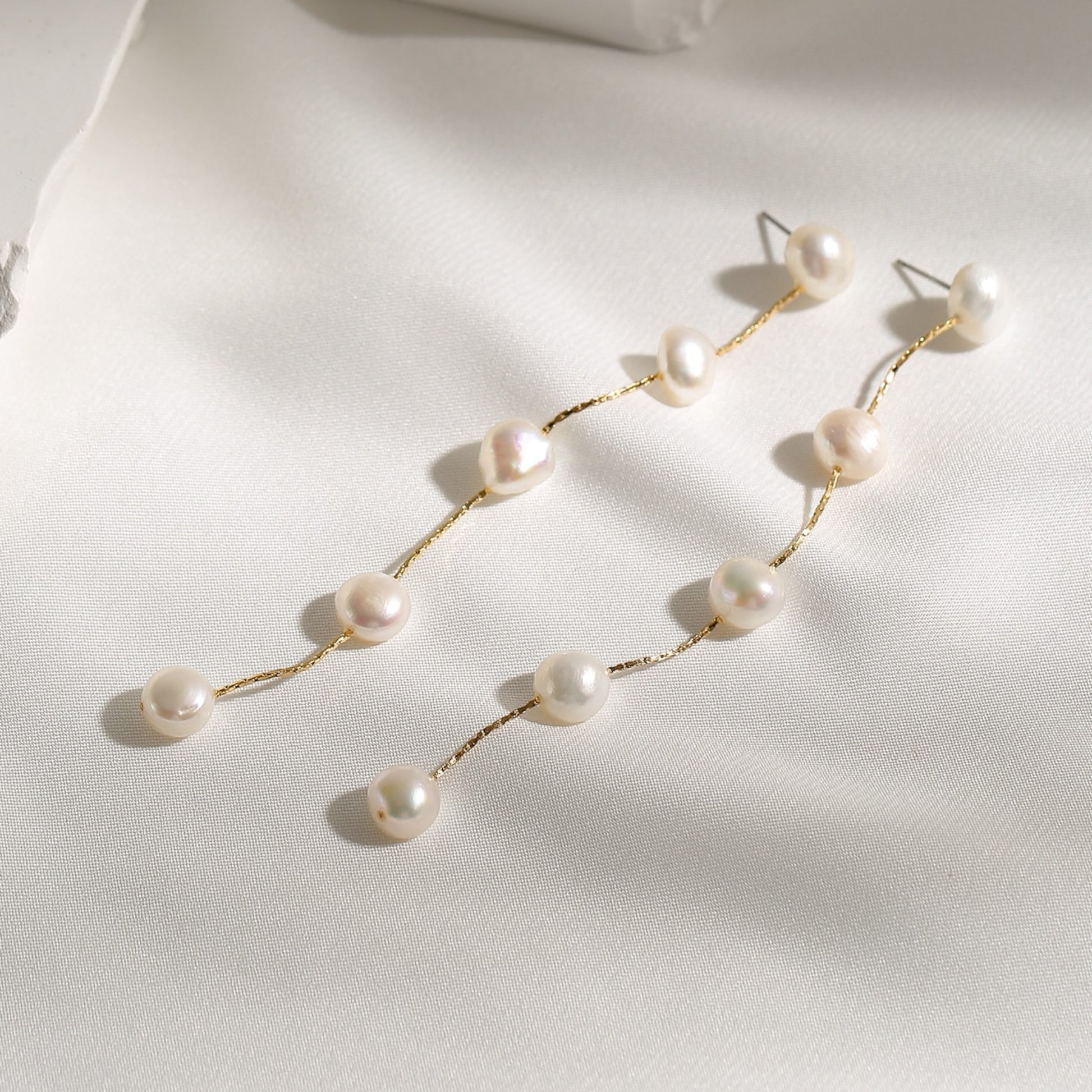 Camila Pearl Drop Earring - Lizabetha Parker