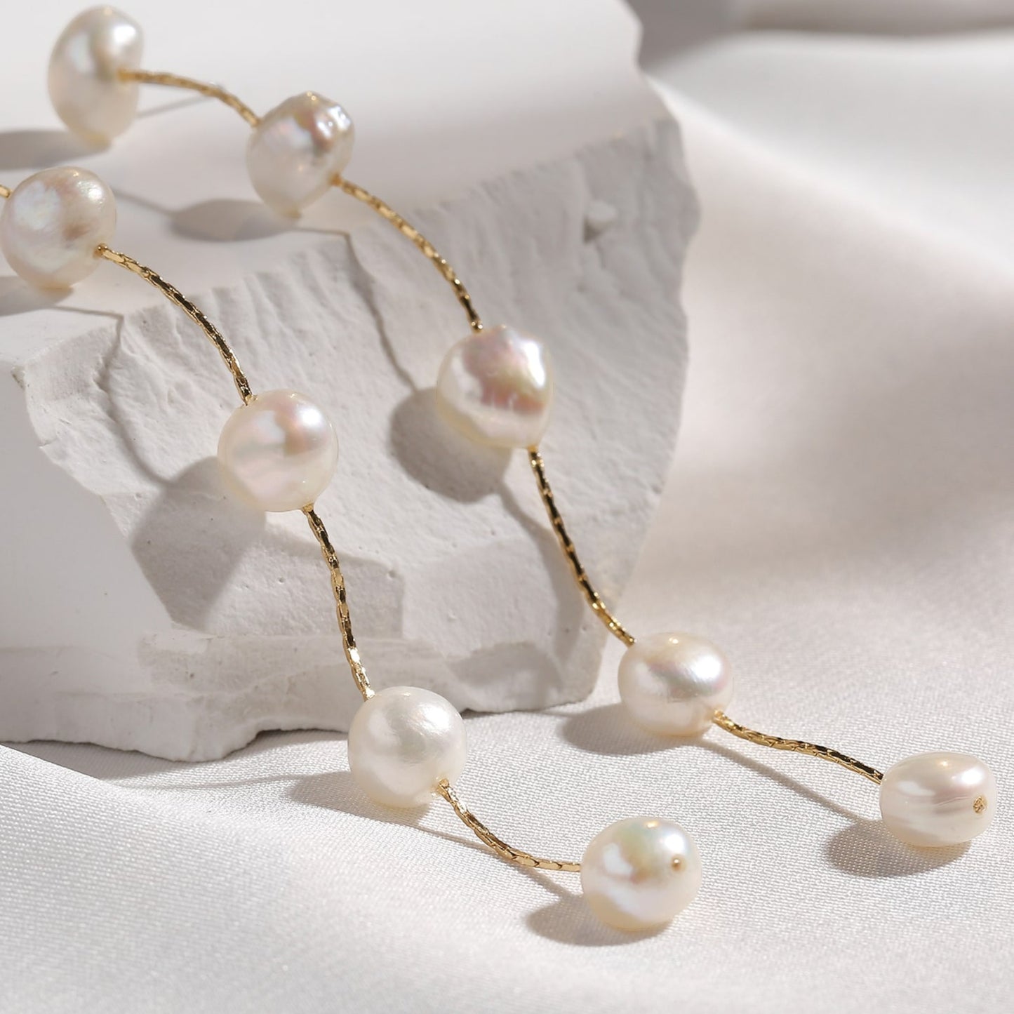 Camila Pearl Drop Earring - Lizabetha Parker