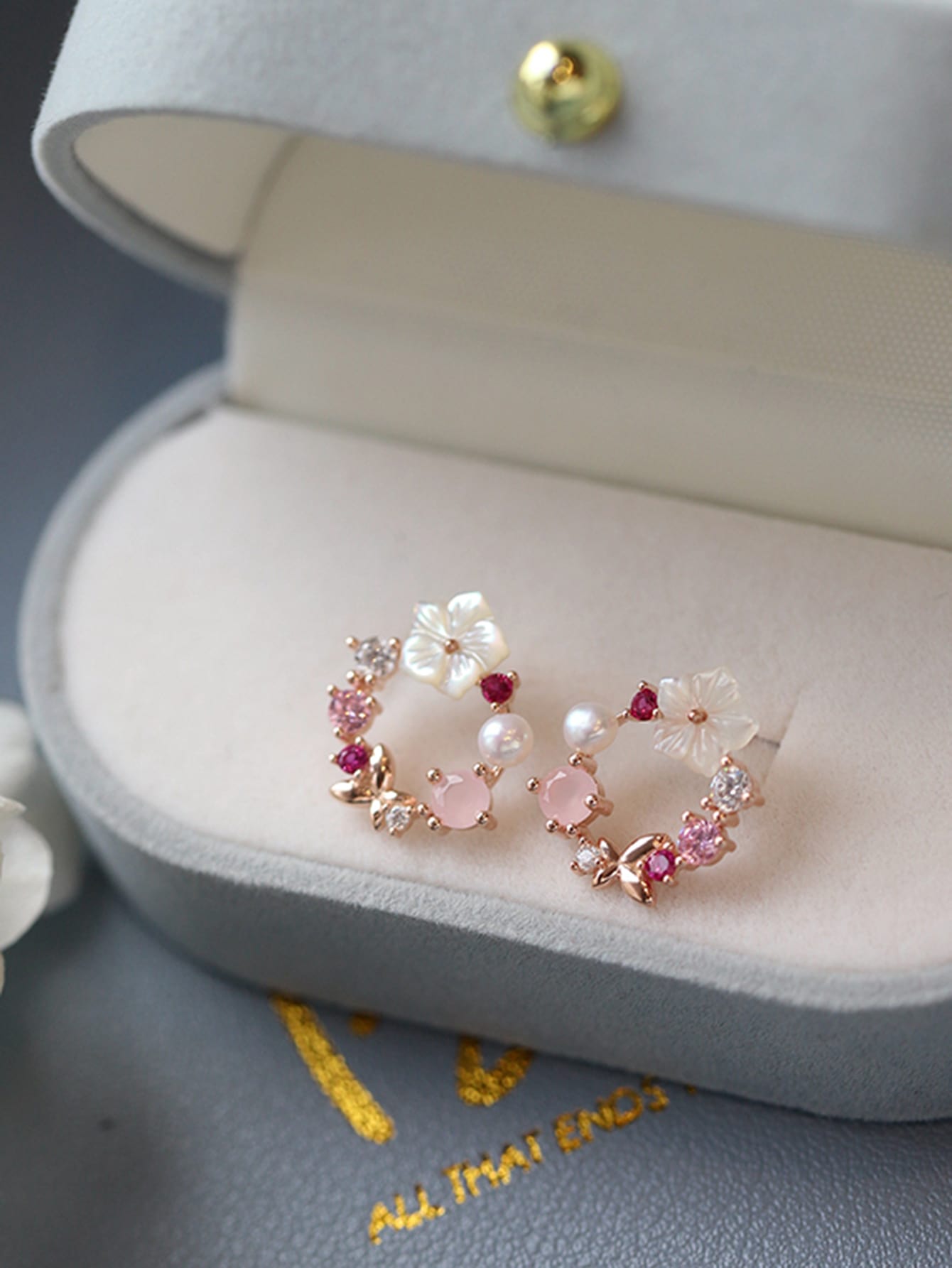 Ruby Stud Earring - Lizabetha Parker