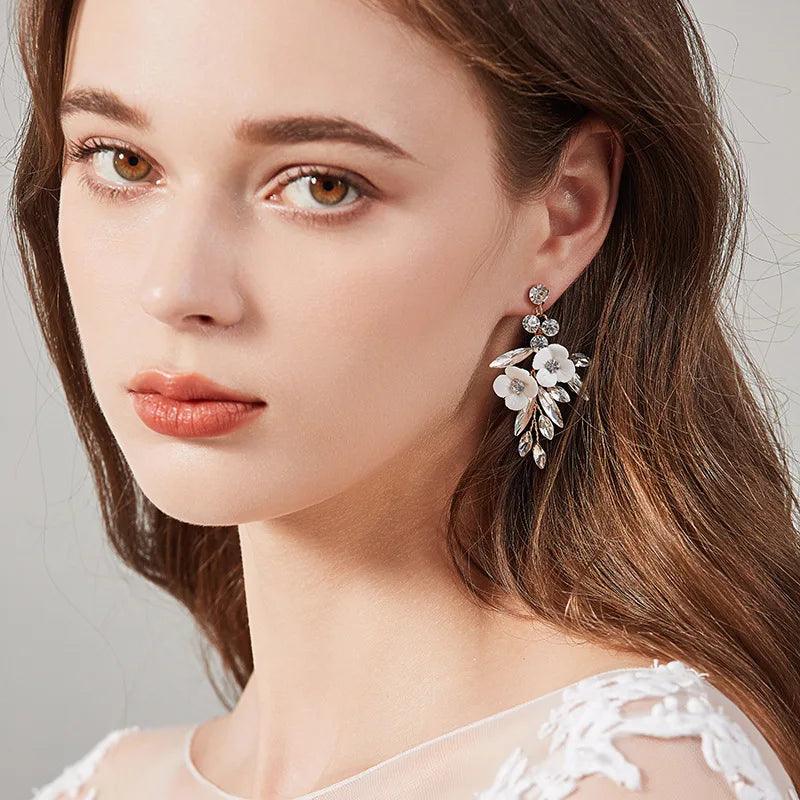 Remi Flower Statement Earring - Lizabetha Parker