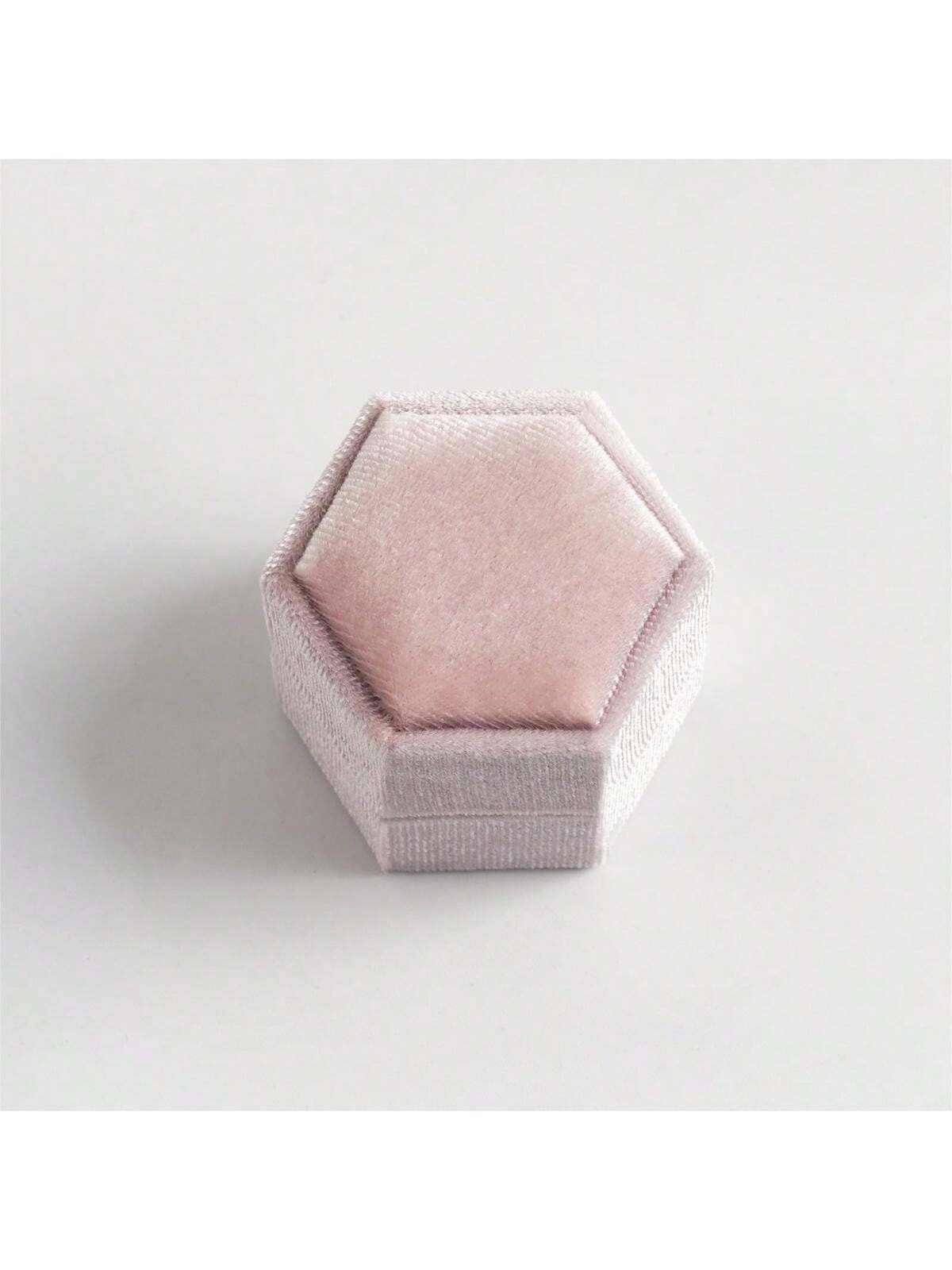 Velvet Ring Box - Pink - Lizabetha Parker