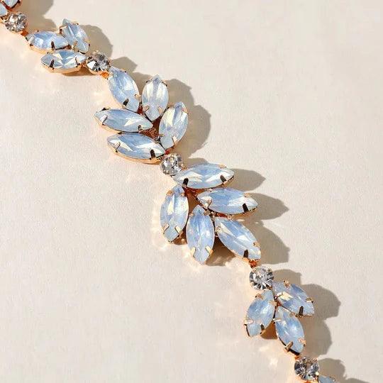 Claire Bridal Opal Hair Comb - Lizabetha Parker