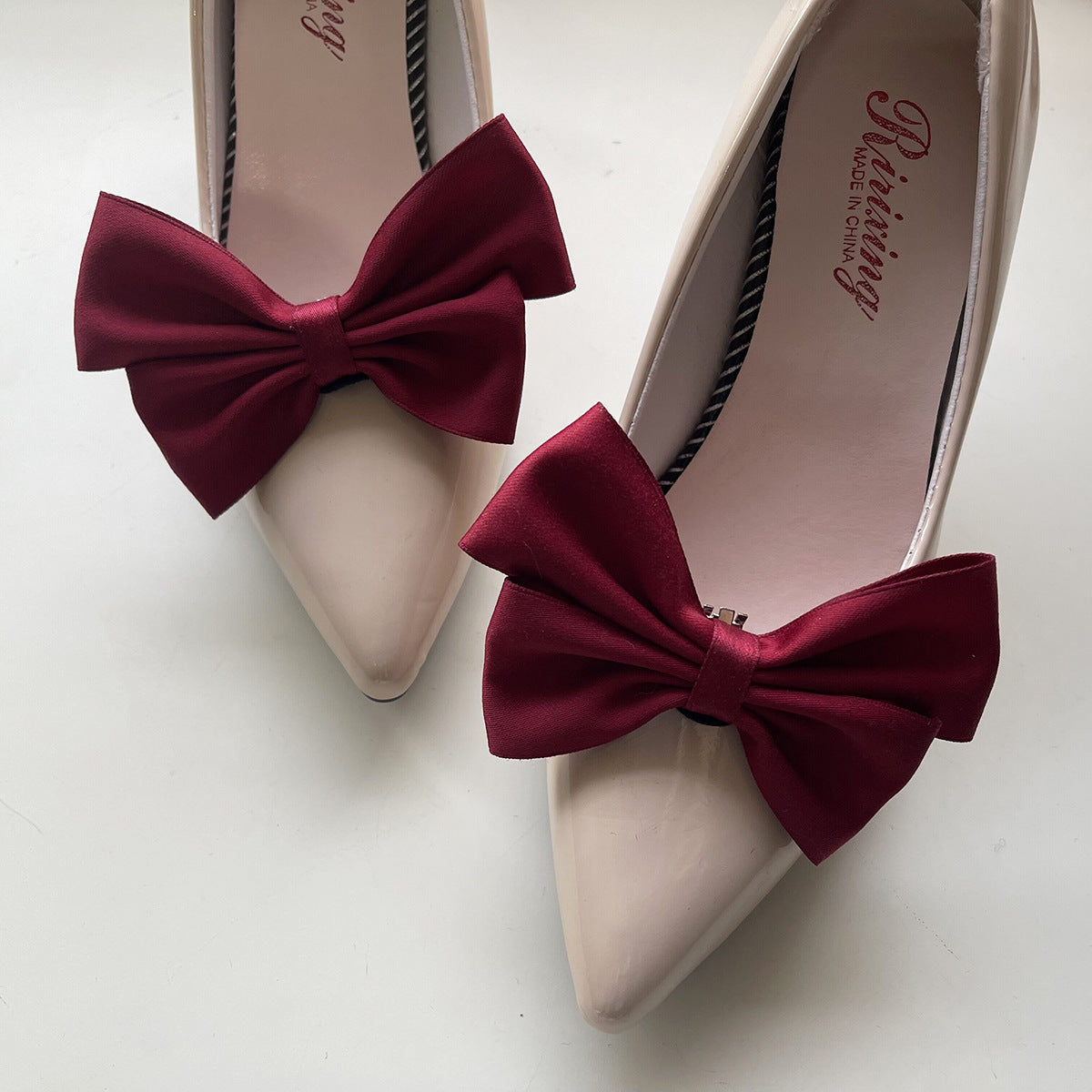 Bow Shoe Clip Bridal Wedding Accessory - Lizabetha Parker