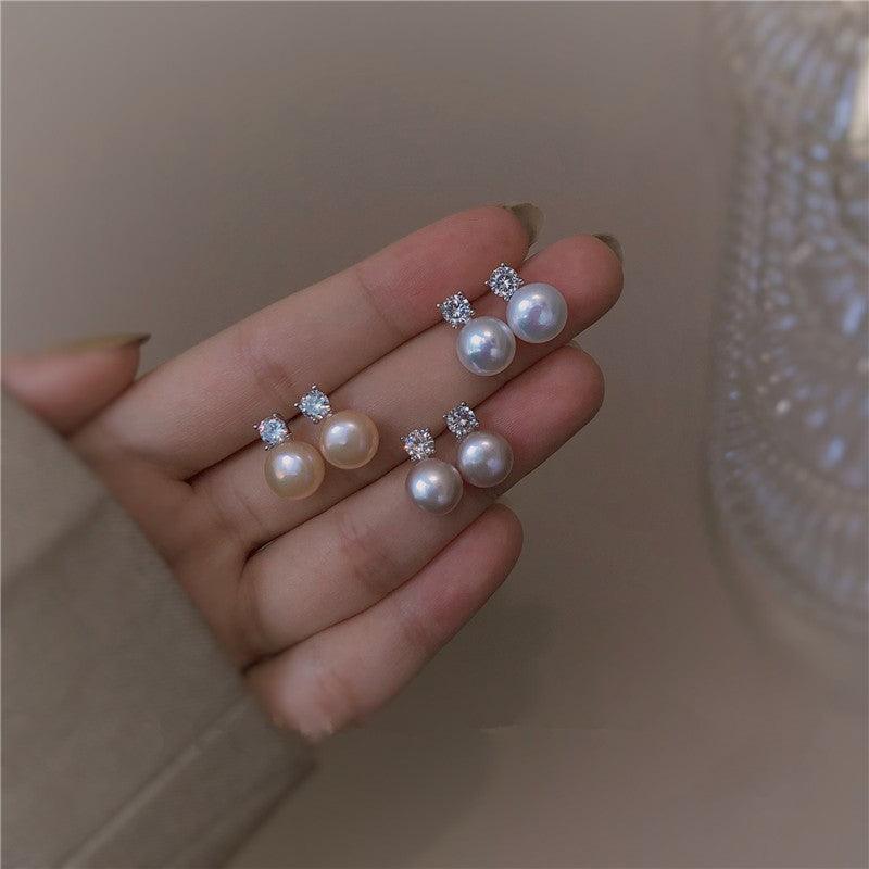 Pearl Stud Earrings